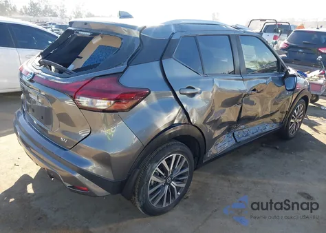 2021 Nissan Kicks Sv Xtronic Cvt from USA, damaged, VIN 3N1CP5CV3ML509170